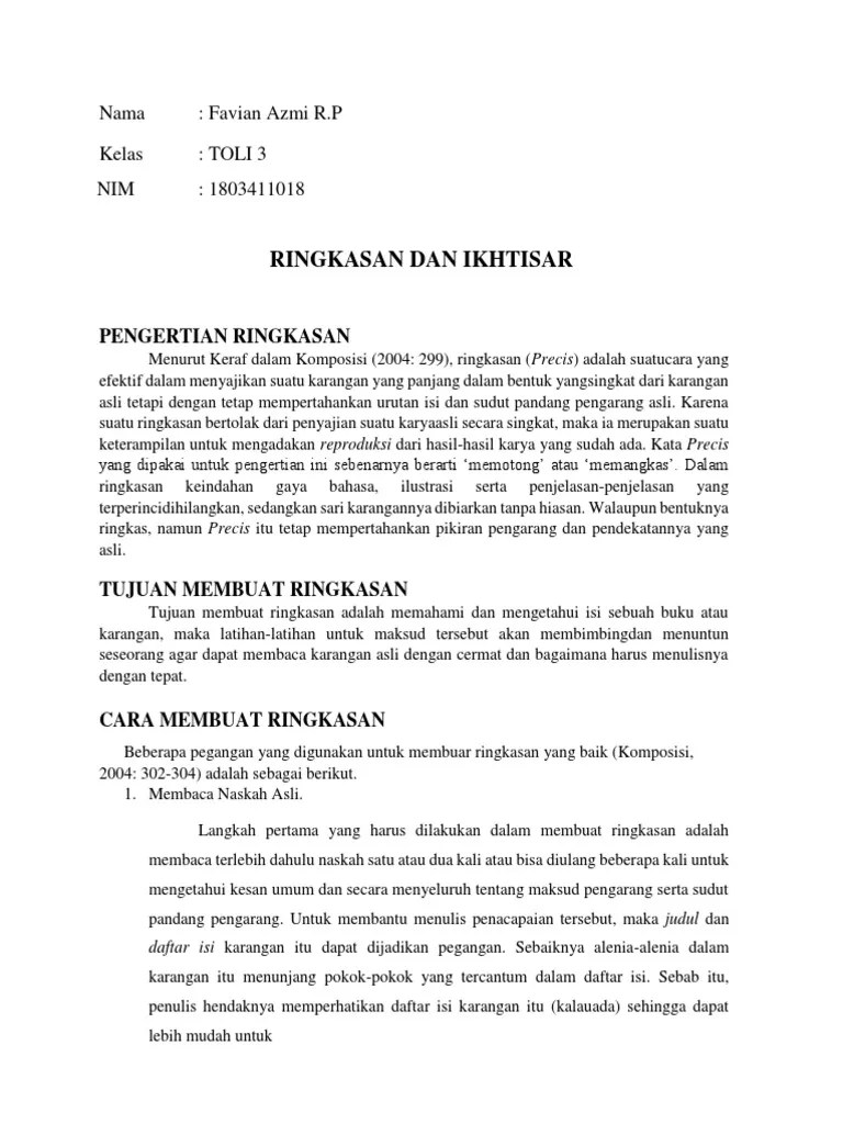 Bagaimana Cara Membuat Ikhtisar Buku Dengan Baik – Berbagai Buku