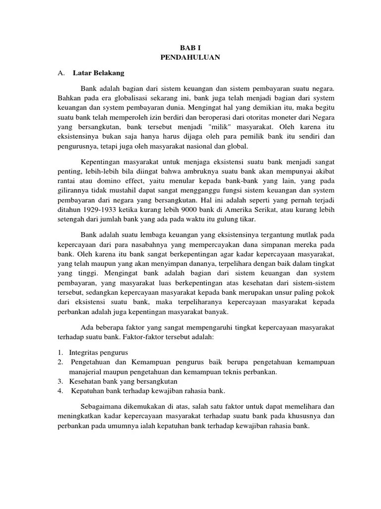 Mengenai Sifat Rahasia Bank Ada Dua Teori Yang Dapat Dikemukakan Yaitu –  Nasi