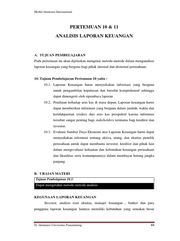 Analisis Laporan Keuangan Negara | PDF