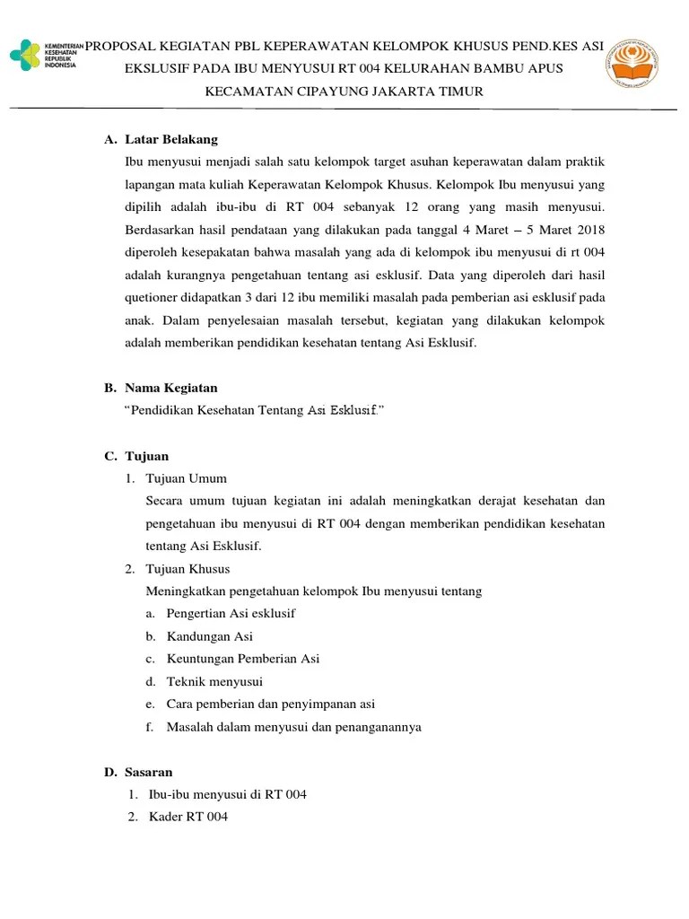 Proposal ASI Eksklusif | PDF