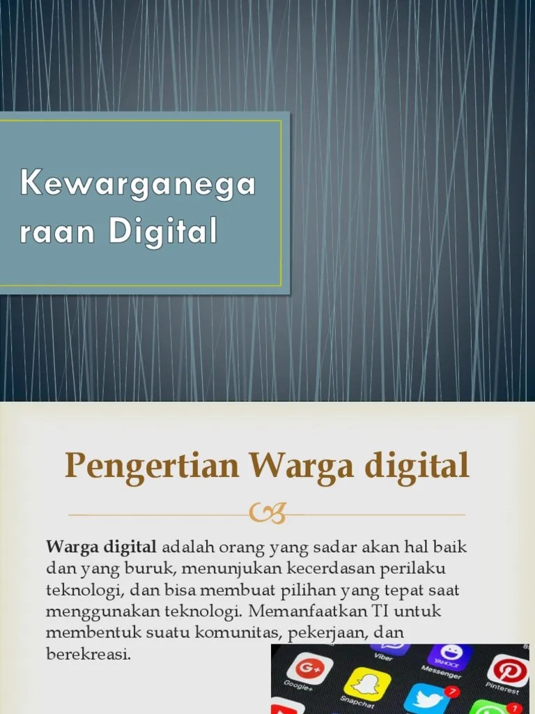 Kewargaan Digital | PDF