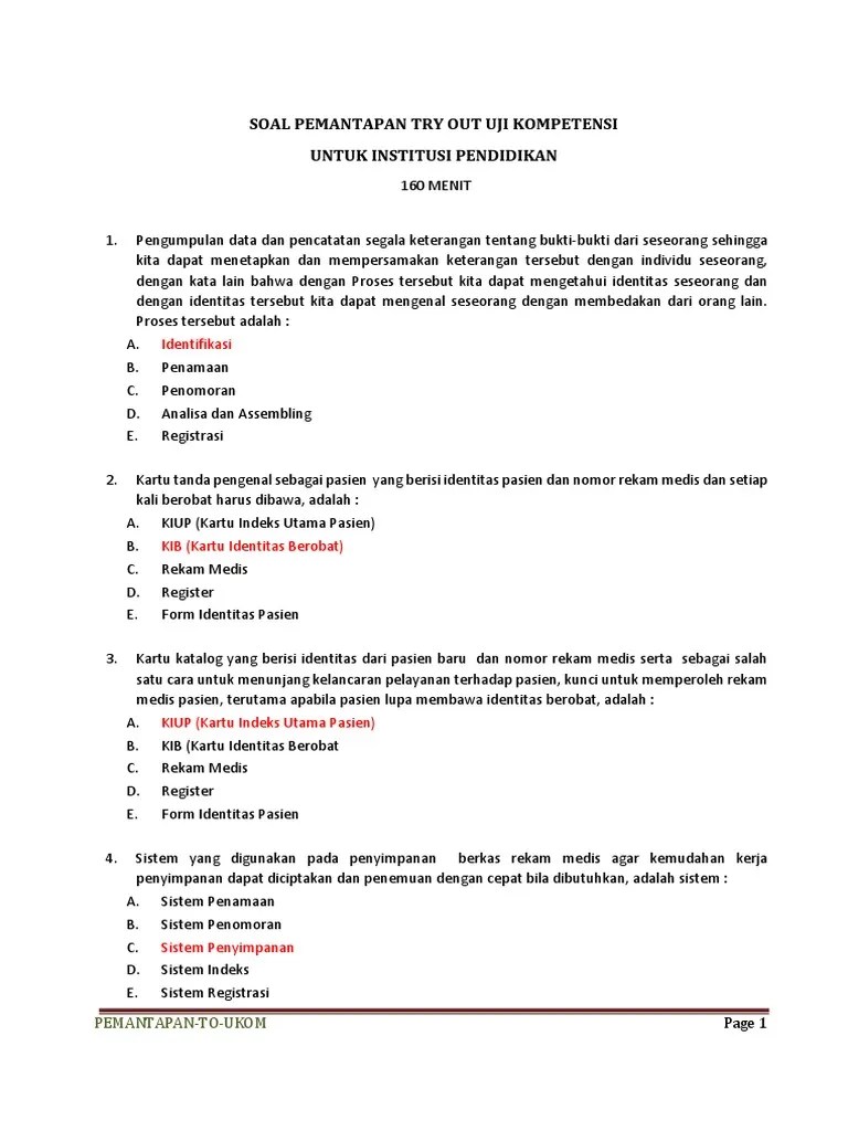 Ucom Soal 2 | PDF