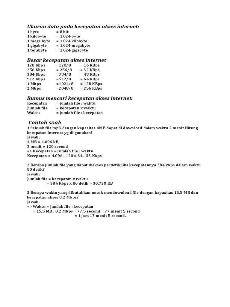 1gb Berapa Mb Dan Kb