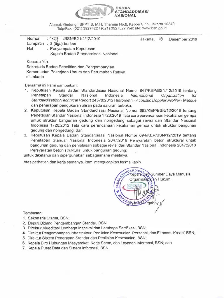 SNI 2847-2019 Persyaratan Beton Struktural Untuk Bangunan Gedung | PDF