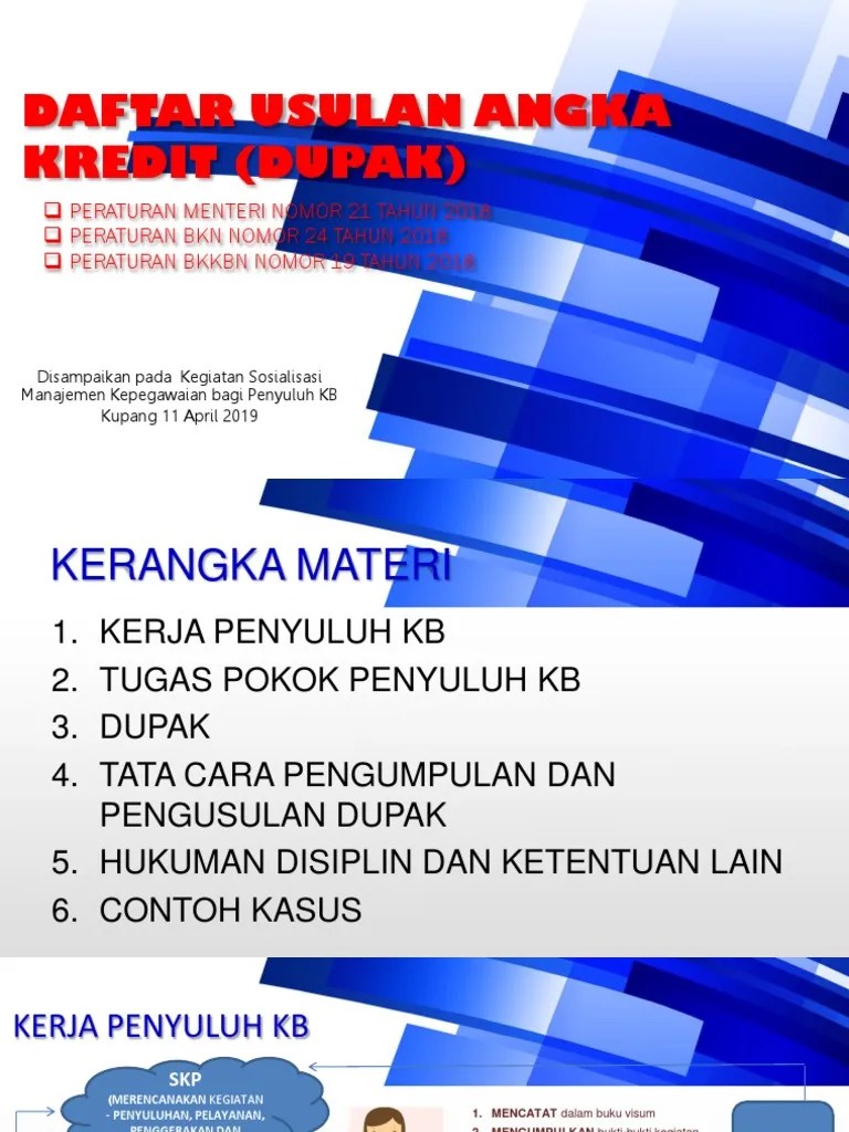 Materi Juknis Pelaksanaan Jabatan Fungsional (11042019) | PDF