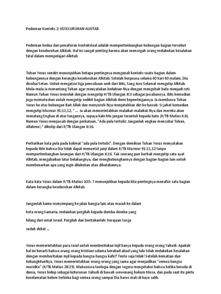 Pedoman Konteks 2