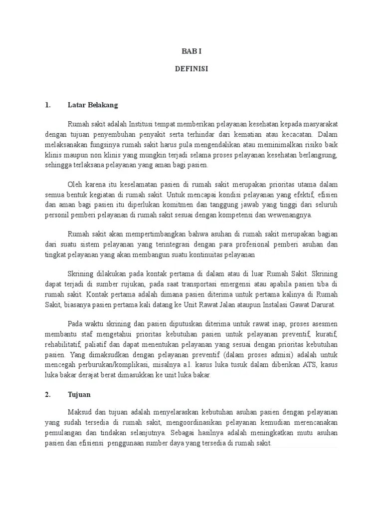 Panduan Skrining Snars Ed 1.1 | PDF