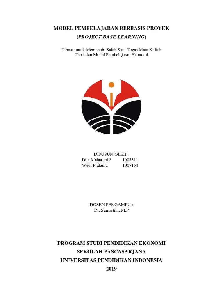 Model Pembelajaran Berbasis Proyek | PDF