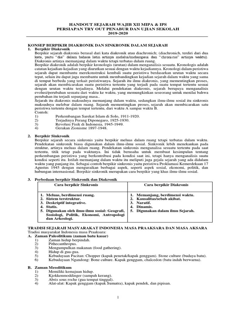 HO TO (Sejarah Wajib) | PDF