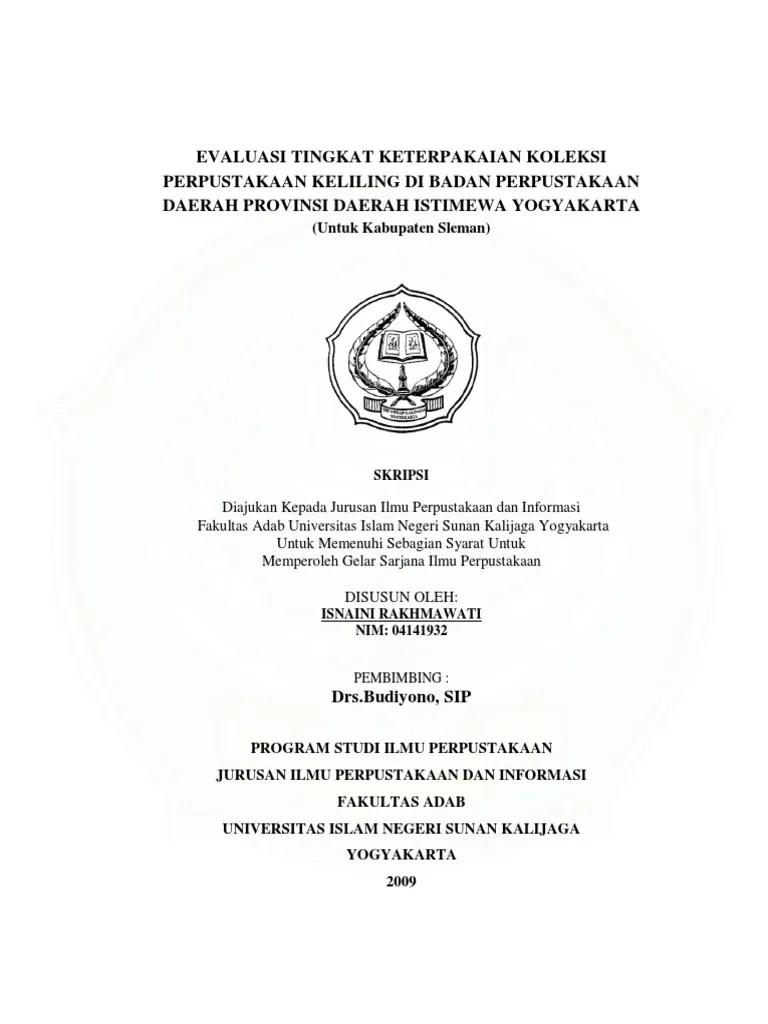 Evaluasi Tingkat Keterpakaian Koleksi Pe PDF | PDF