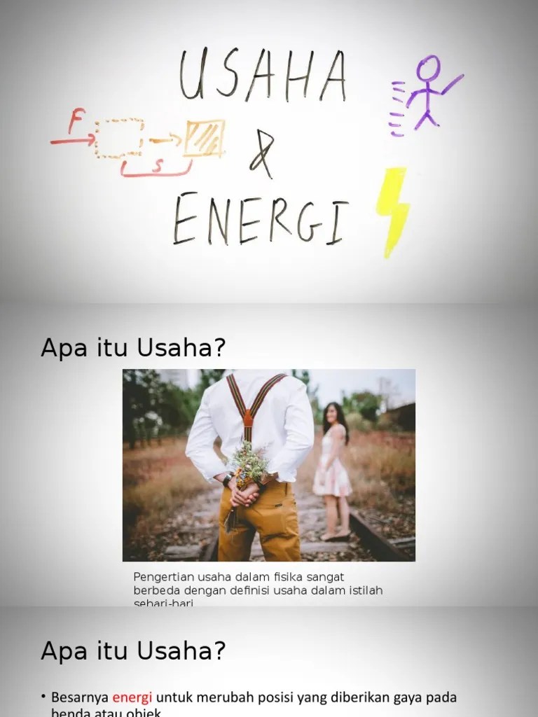 Usaha Dan Energi | PDF