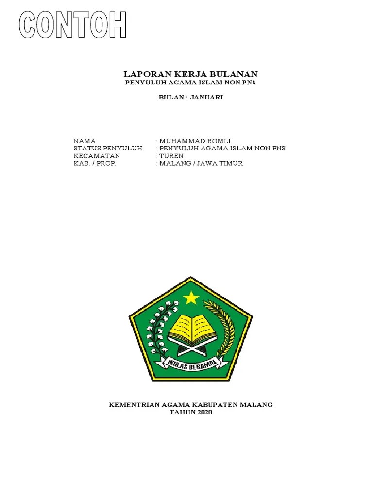 Contoh Laporan PAH 2020 A | PDF