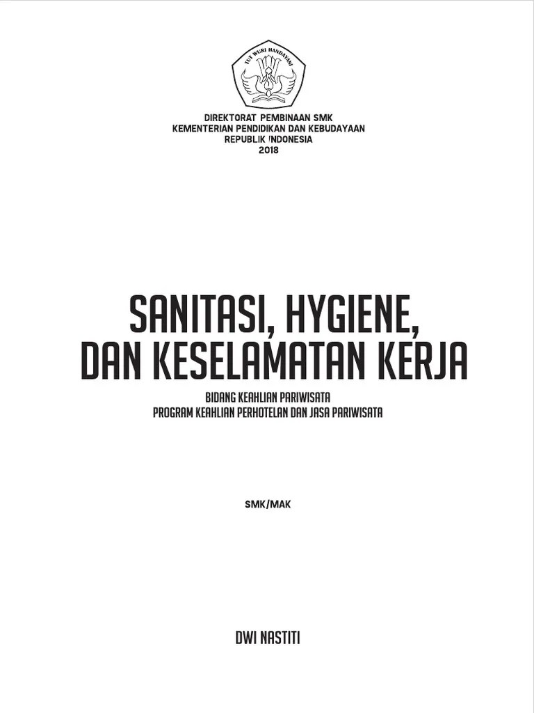 Sanitasi, Hygene, Dan Keselamatan Kerja PDF | PDF