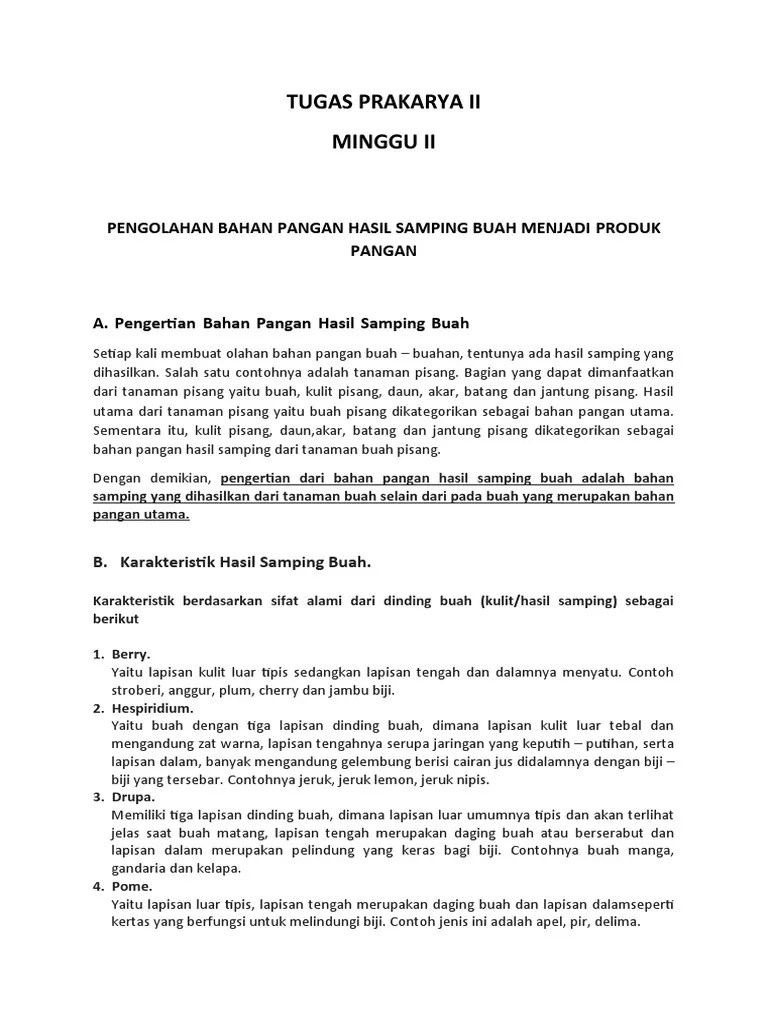 Tugas Prakarya Ii | PDF