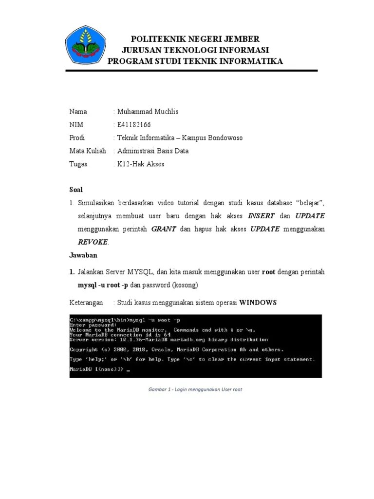 Managemen Basis Data | PDF