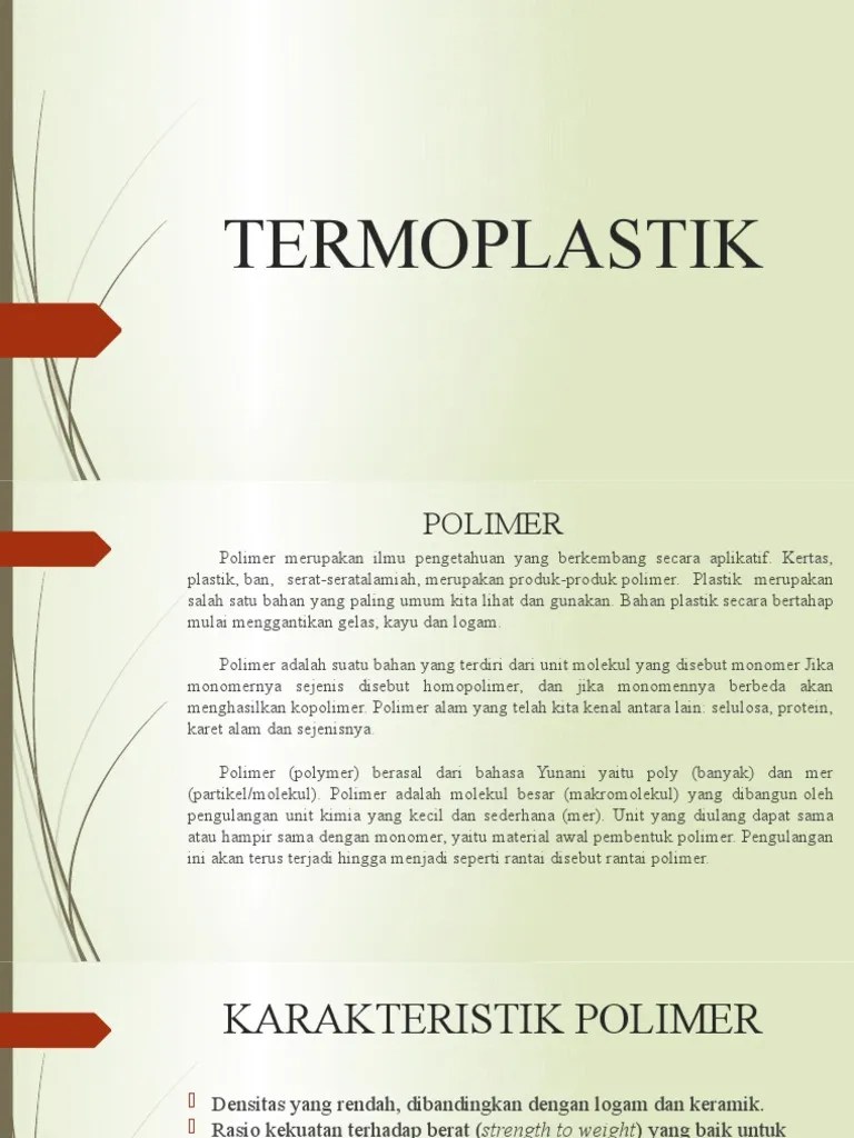 Termoplastik | PDF