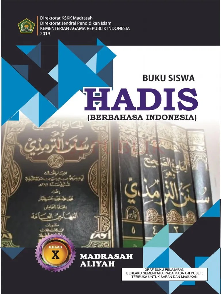 Hadis (Indo) - X - Ma - 2019 | PDF