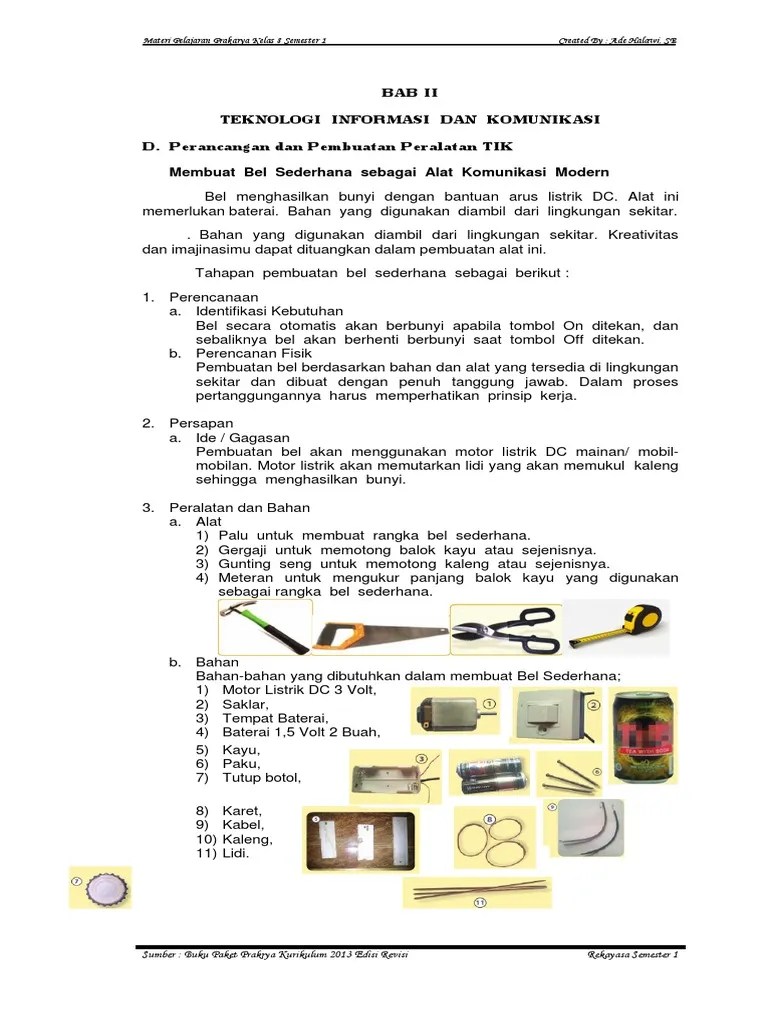 Perancangan Dan Pembuatan Peralatan TIK | PDF
