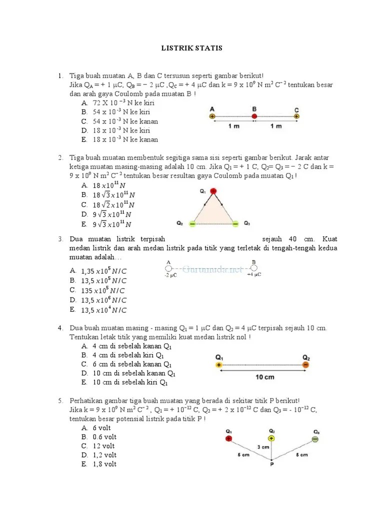 Listrik Statis | PDF