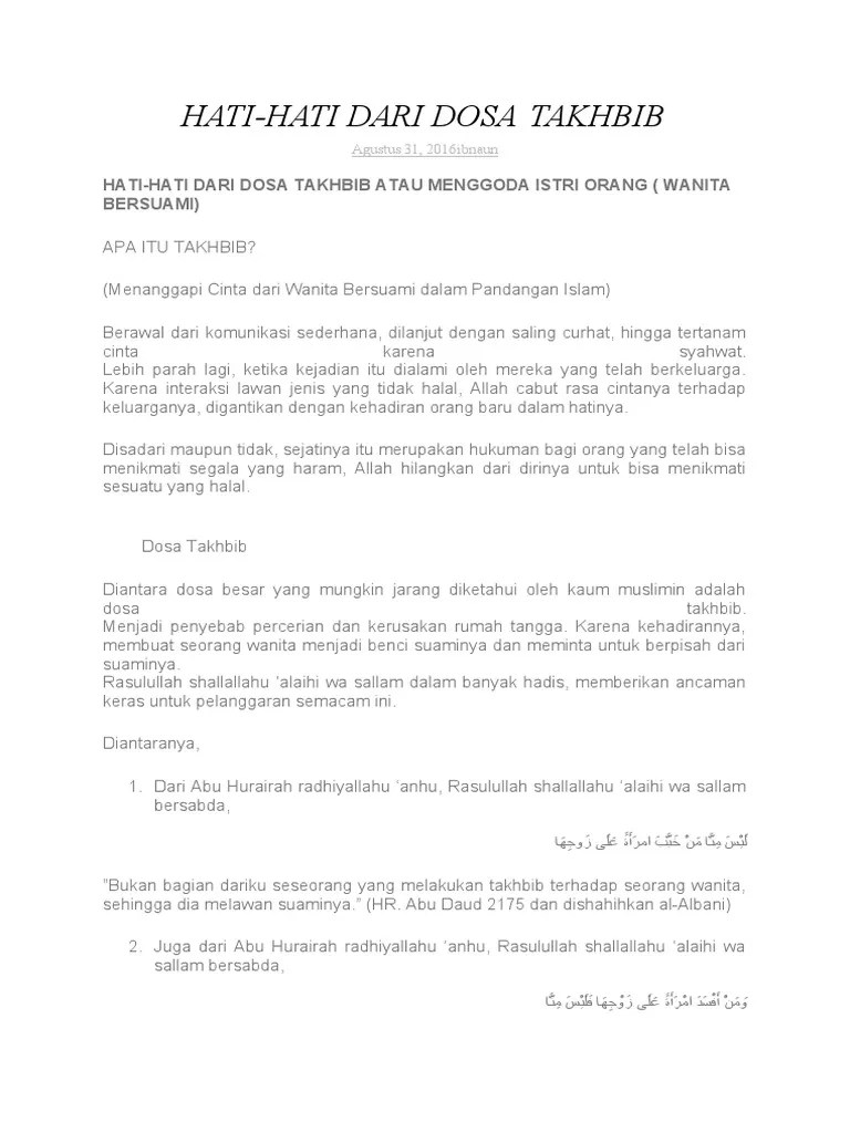 Dosa Takhbib 2 | PDF