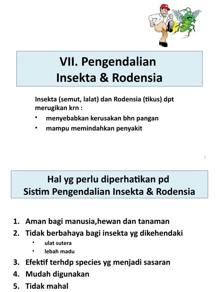 VII. Program Sanitasi Pada Pabrik Makanan | PDF
