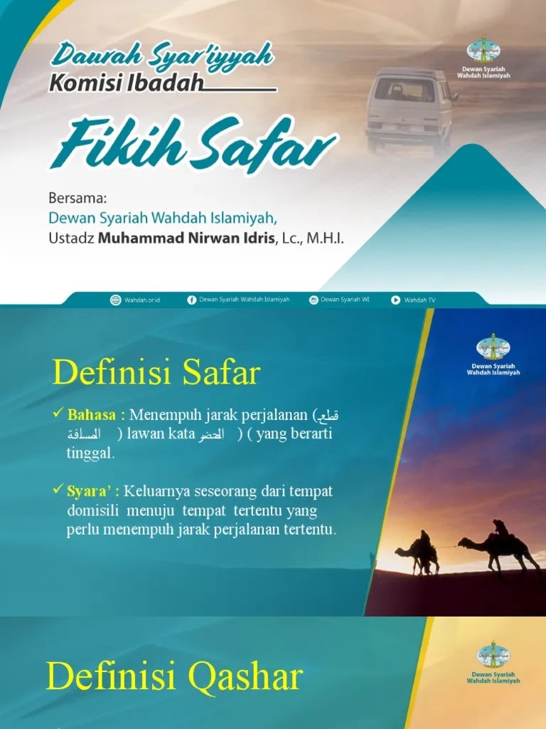 Fikih Safar | PDF