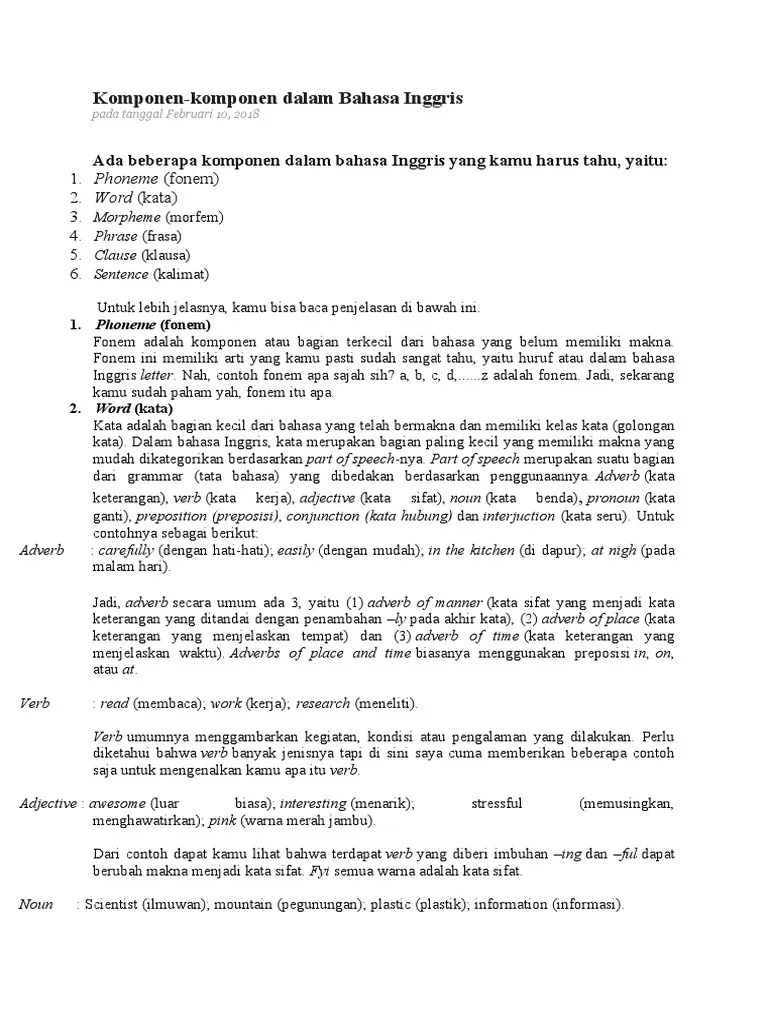 Top A Grammar English | PDF