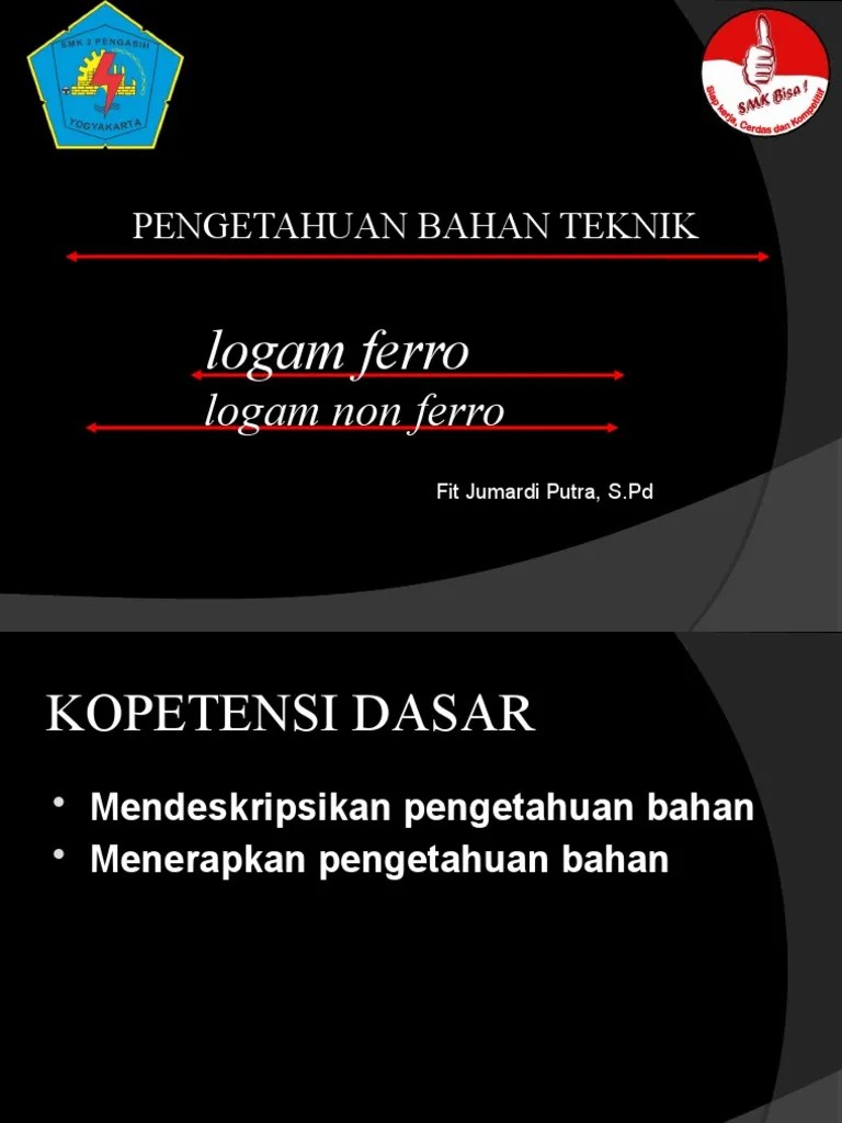 Mendeskripsikan Pengetahuan Bahan PPTX | PDF