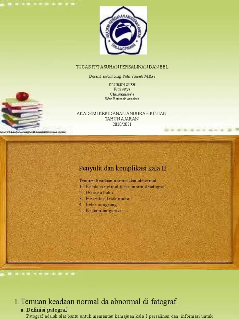 PPT Normal Dan Abnormal Kala 2 | PDF