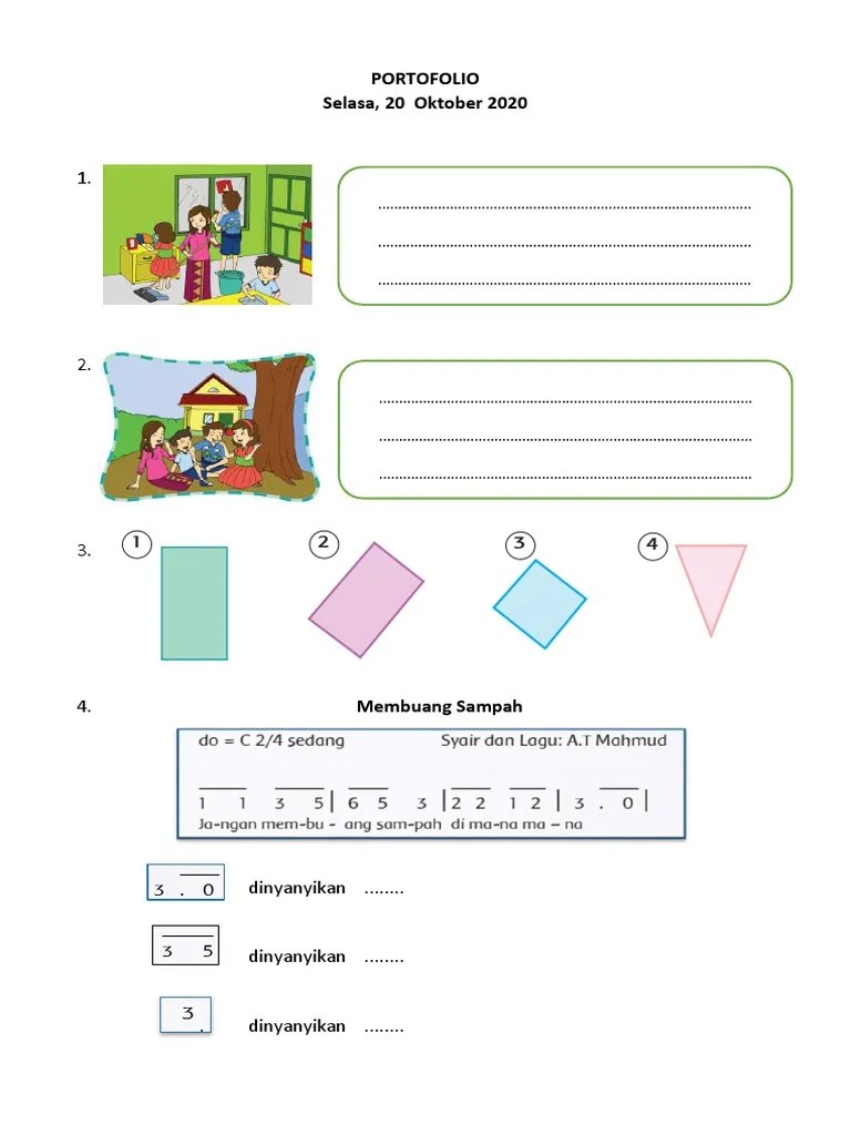 PORTOFOLIO 20 Dan 23 Oktober 2020 | PDF