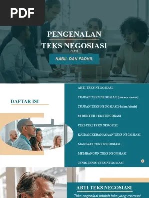 Teks Negosiasi | PDF