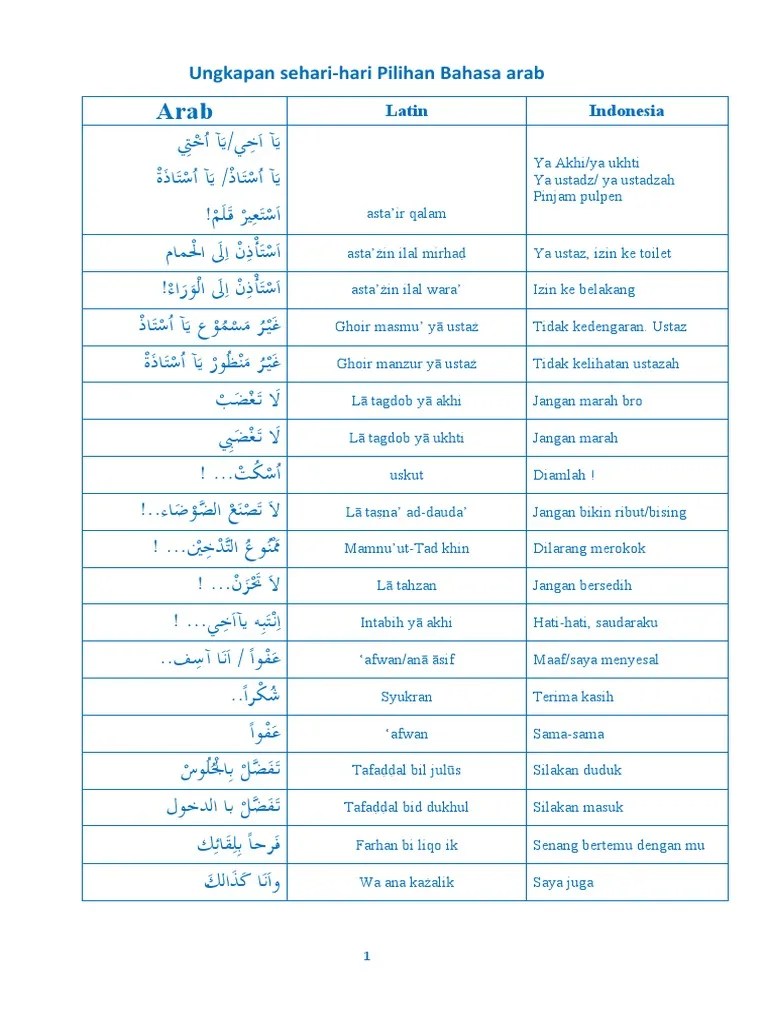 Ungkapan Sehari Blue | PDF