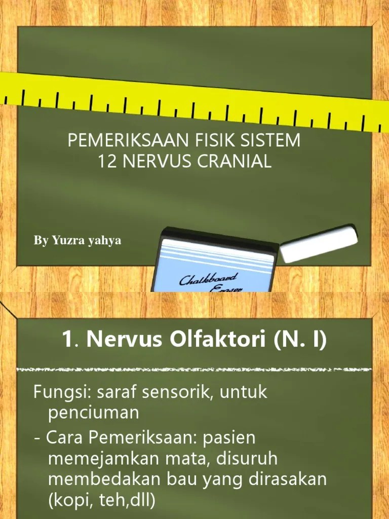 12 Saraf Kranial | PDF