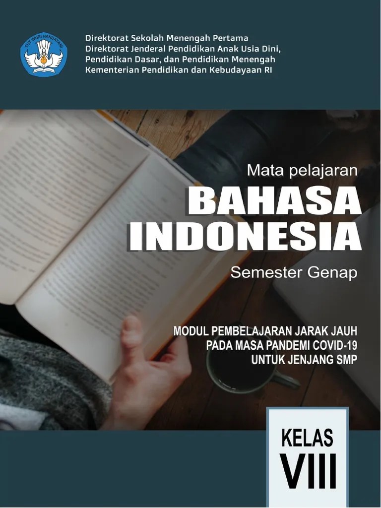 Modul PJJ Bahasa Indonesia Kelas 8 Semester Genap-Ok | PDF
