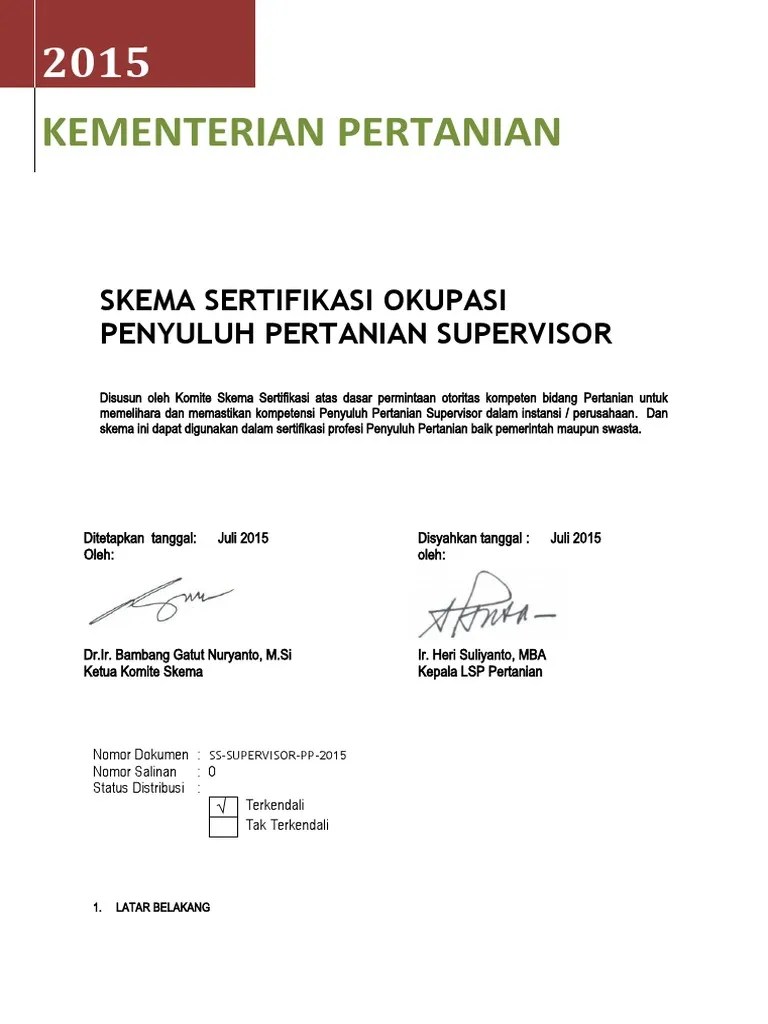 Skema Penyuluh SPV New | PDF