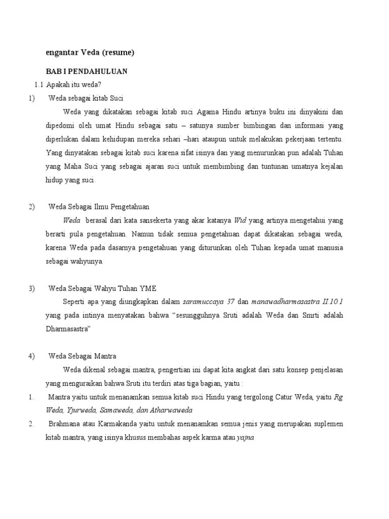 Pengantar Veda | PDF