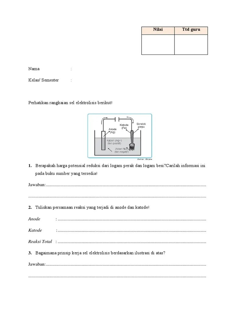 Latihan Soal Penyepuhan Logam | PDF