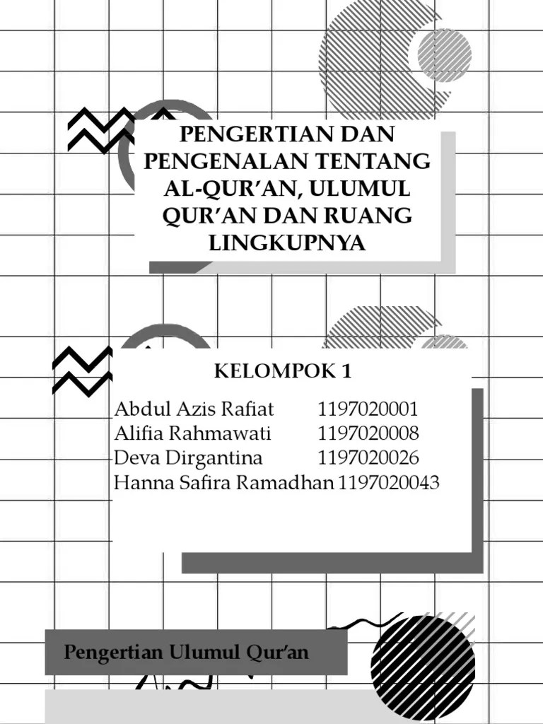 Kelompok1-Ulumul Quran