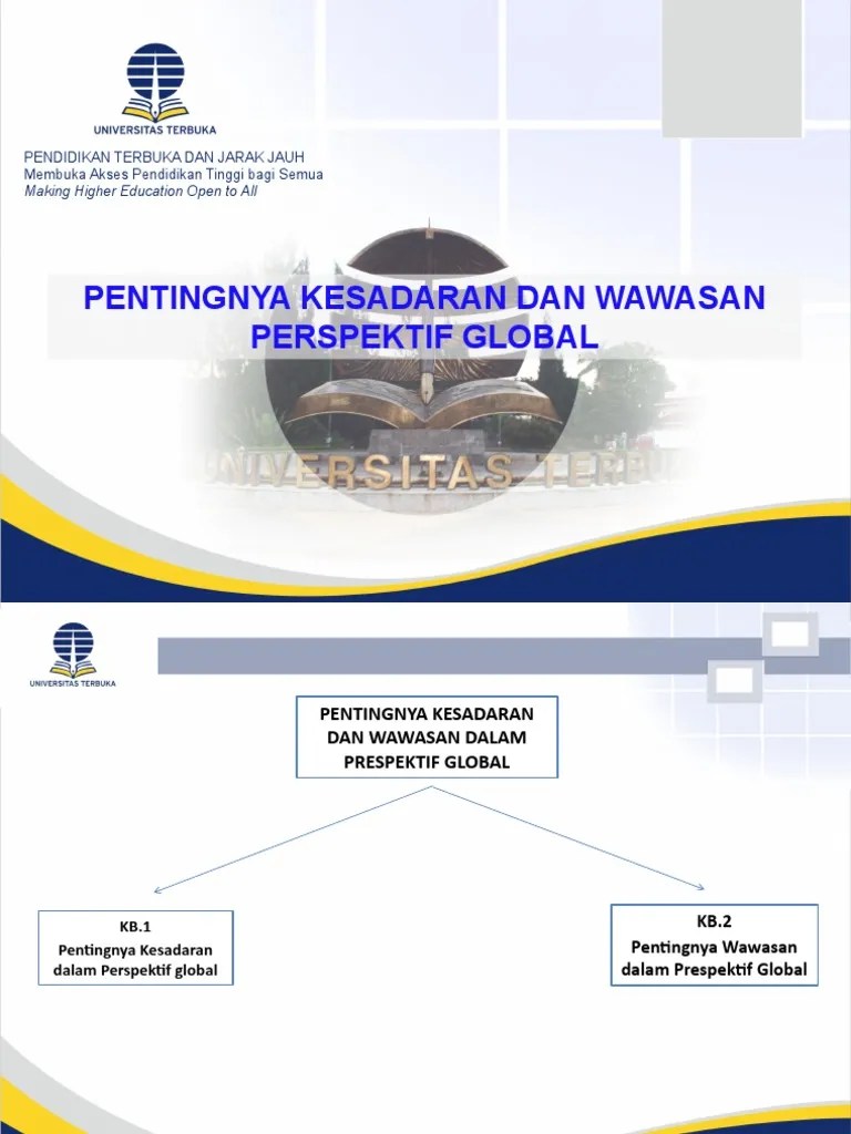 MODUL 3 Perspektif Global | PDF