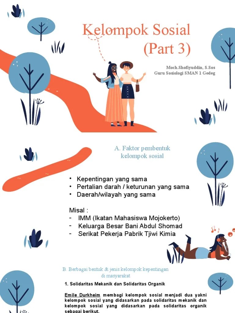 1.2 Kelompok Sosial (XI IPS) Part 3 | PDF
