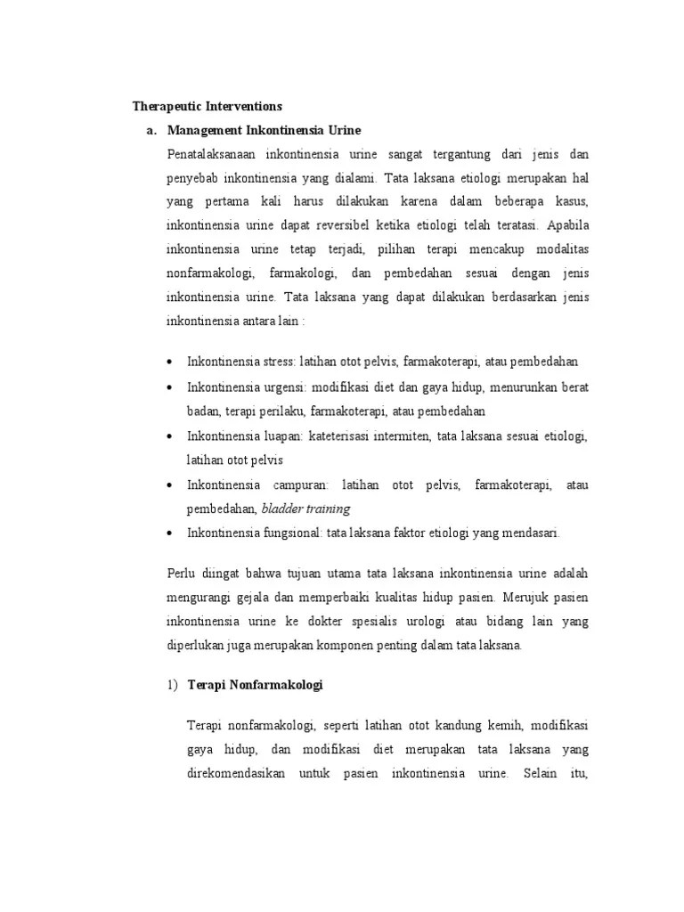 Therapeutic Interventions | PDF