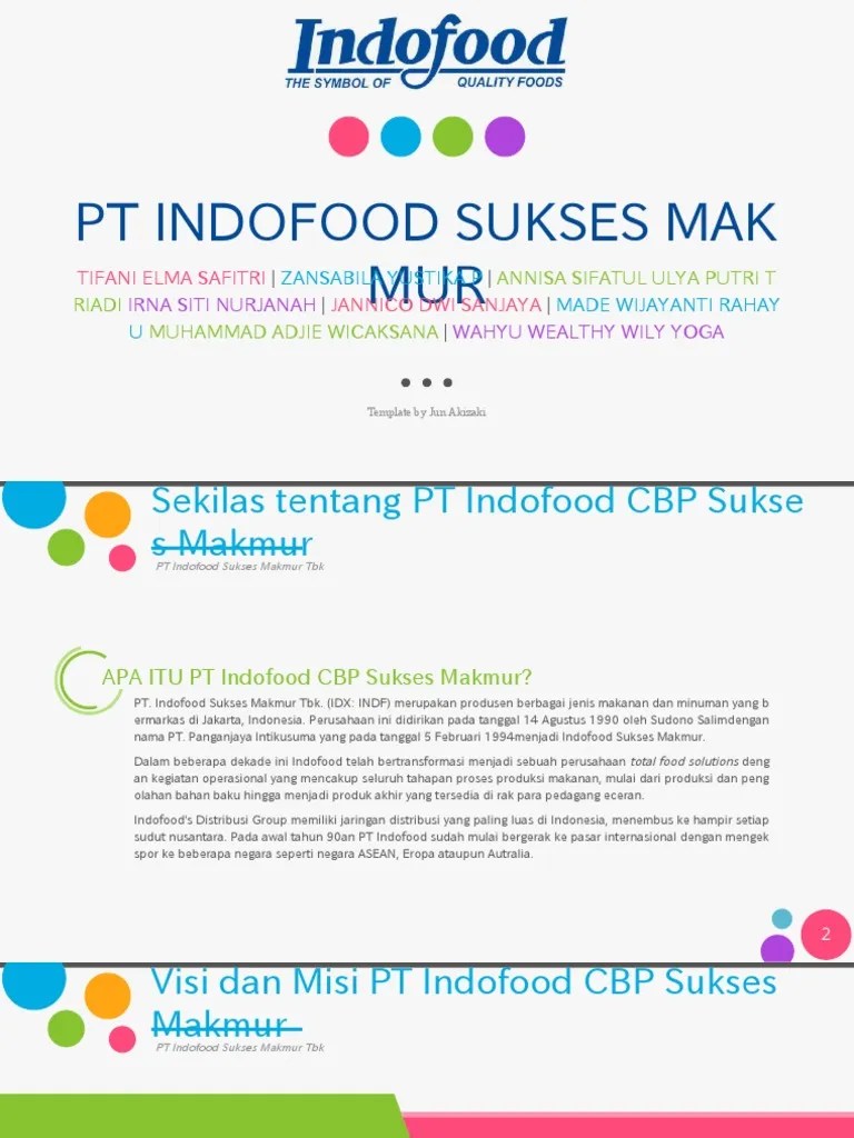 Manajemen Strategi PT Indofood Sukses Makmur TBK | PDF
