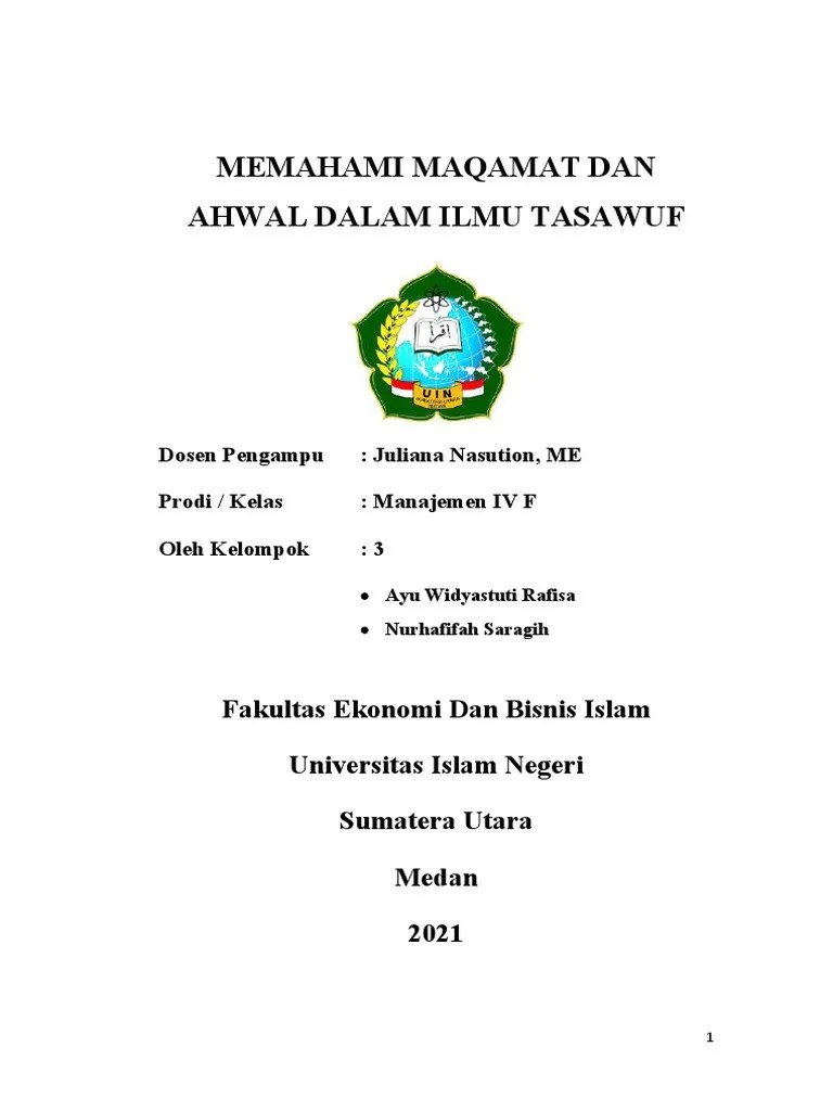 Akhlak Tasawuf | PDF