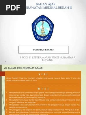 Bahan Ajar KMB II | PDF