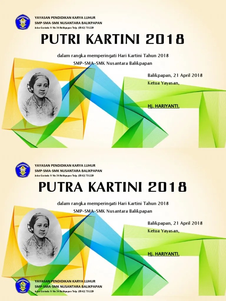 PIAGAM KARTINI | PDF