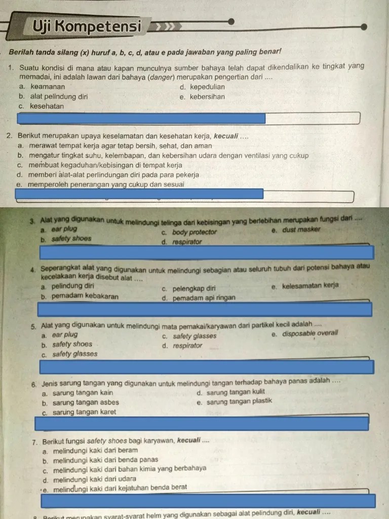 Uji Kompetensi 1 | PDF