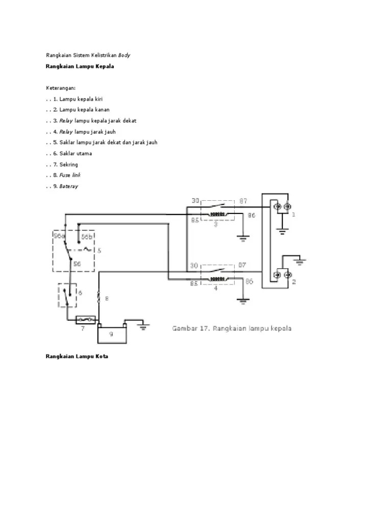 Rangkaian Sistem Kelistrikan | PDF