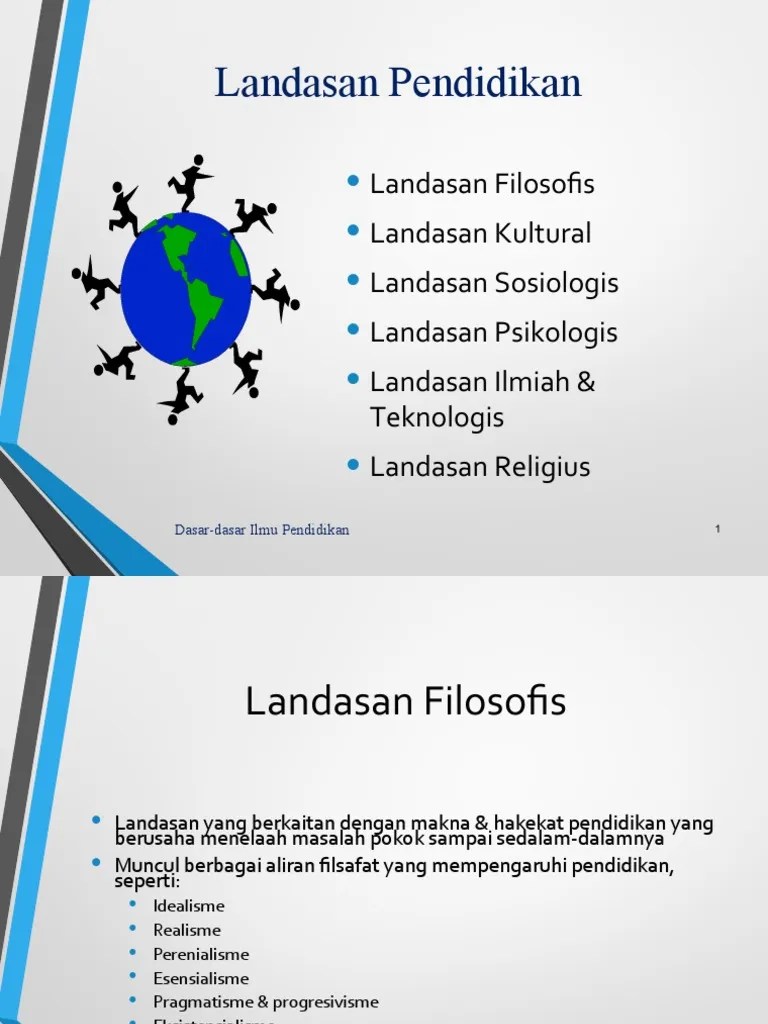 4. landasan pendidikan | PDF