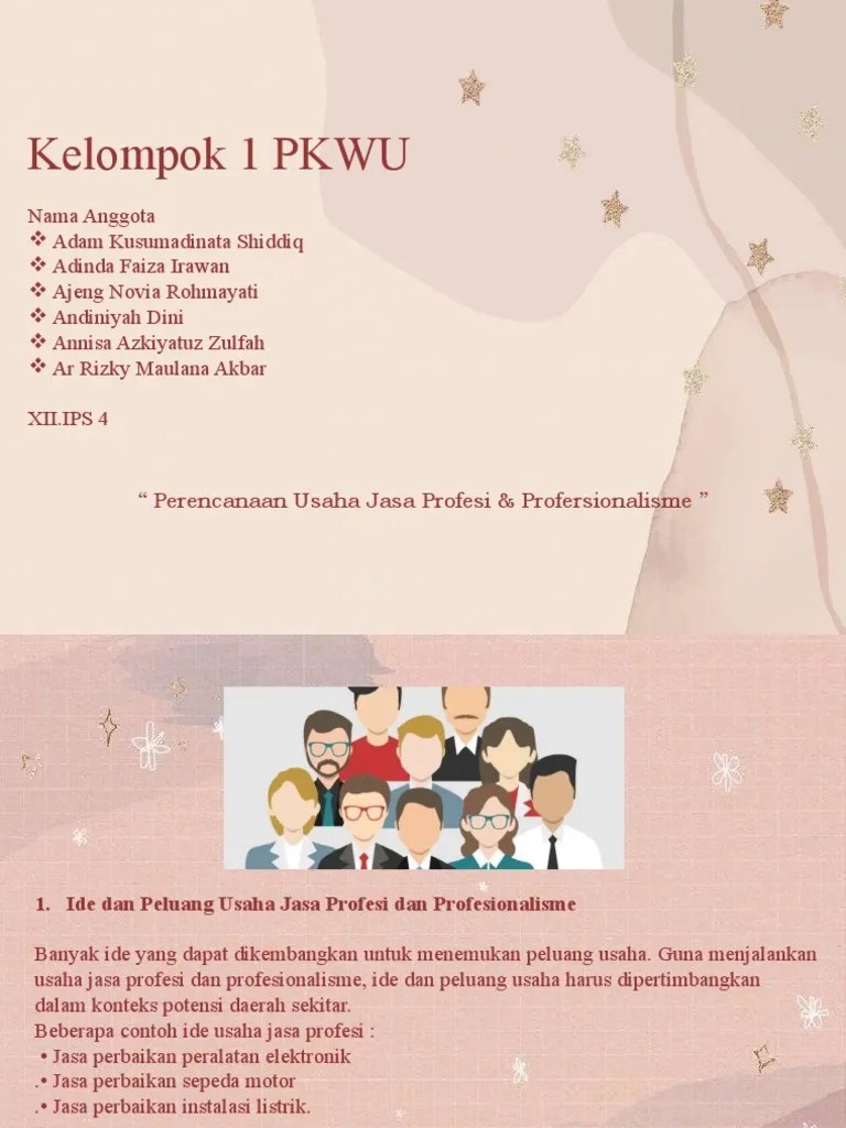 tugas kelompok 1 pkwu | PDF