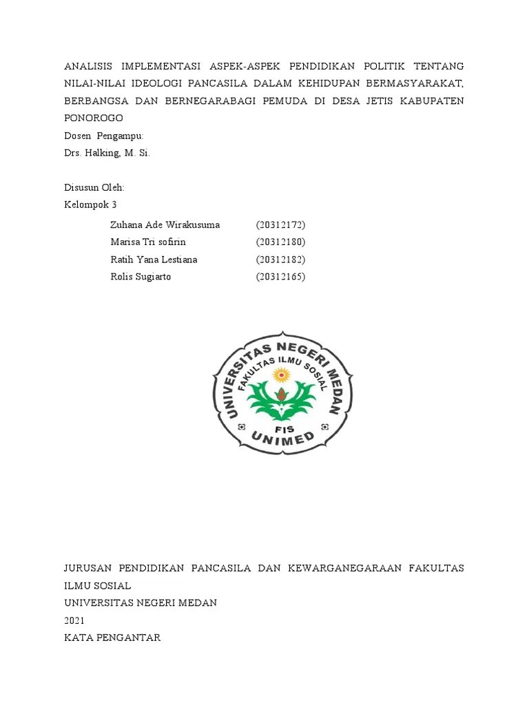 Analisis Implementasi Aspek-1 | PDF